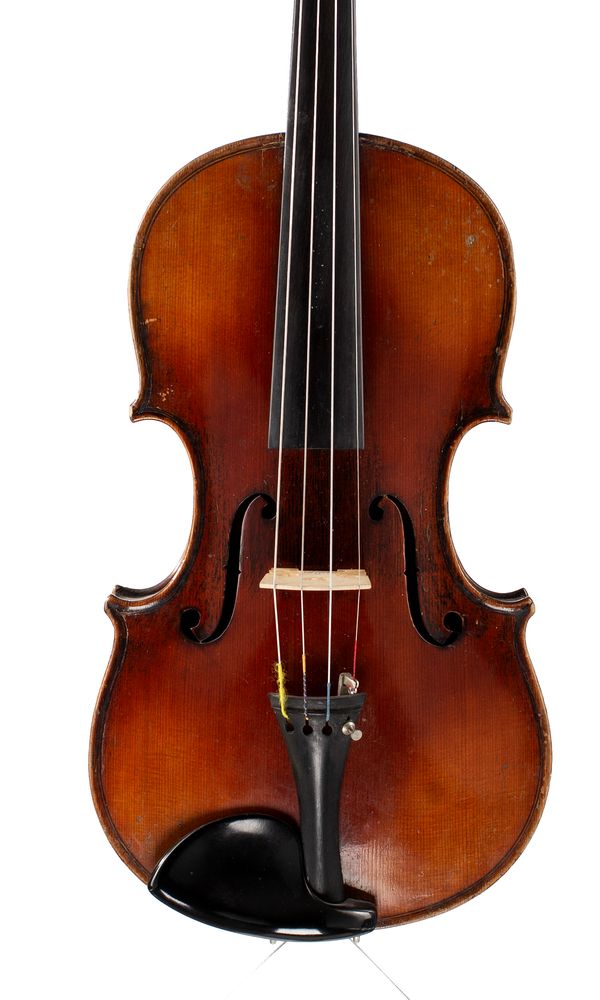 A violin, labelled Antonius & Hieronymous Fr. Amati