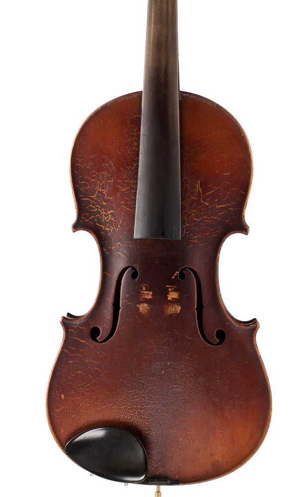 A violin, Mittenwald, circa 1900