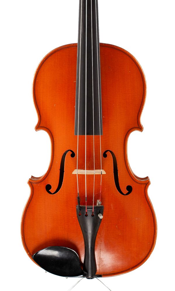 A viola, labelled Franz Sandner, Manheim 1991