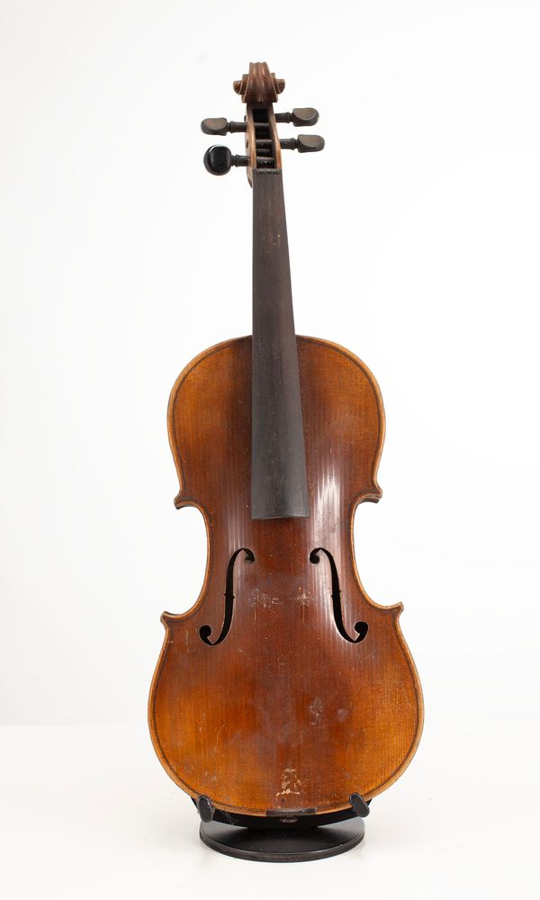 Four violins, varying sizes