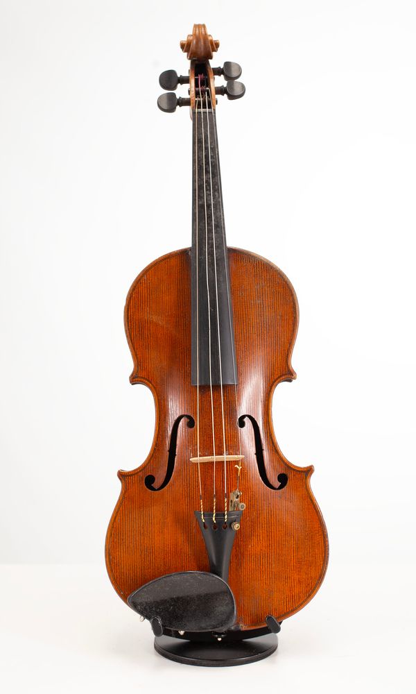 Four violins, varying sizes