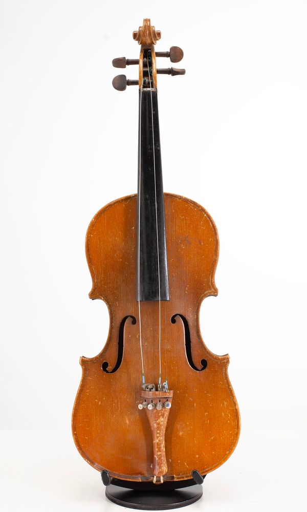 Four violins, varying sizes