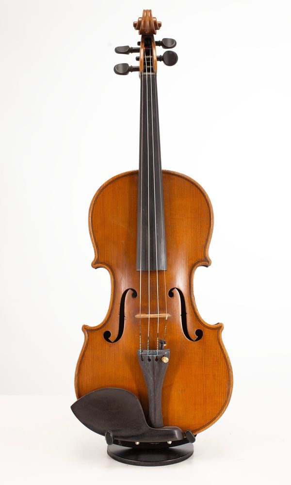 Four violins, varying sizes