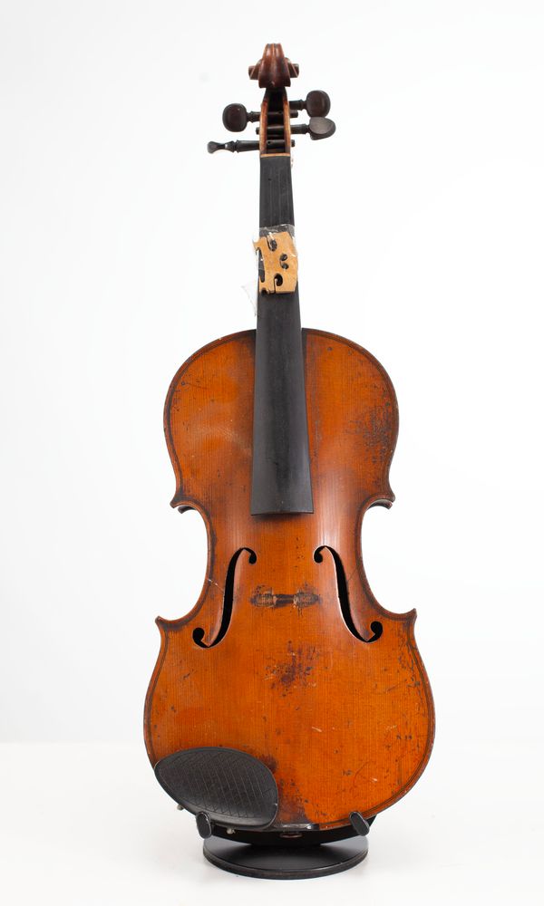Four violins, varying sizes