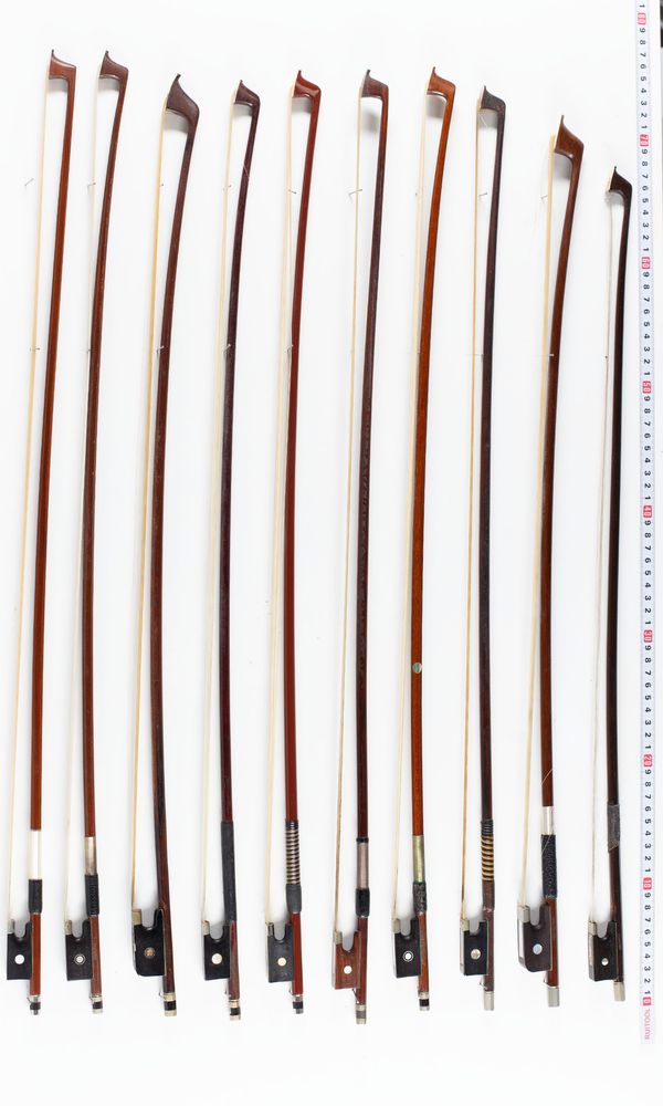 A bundle of twenty bows, varying sizes