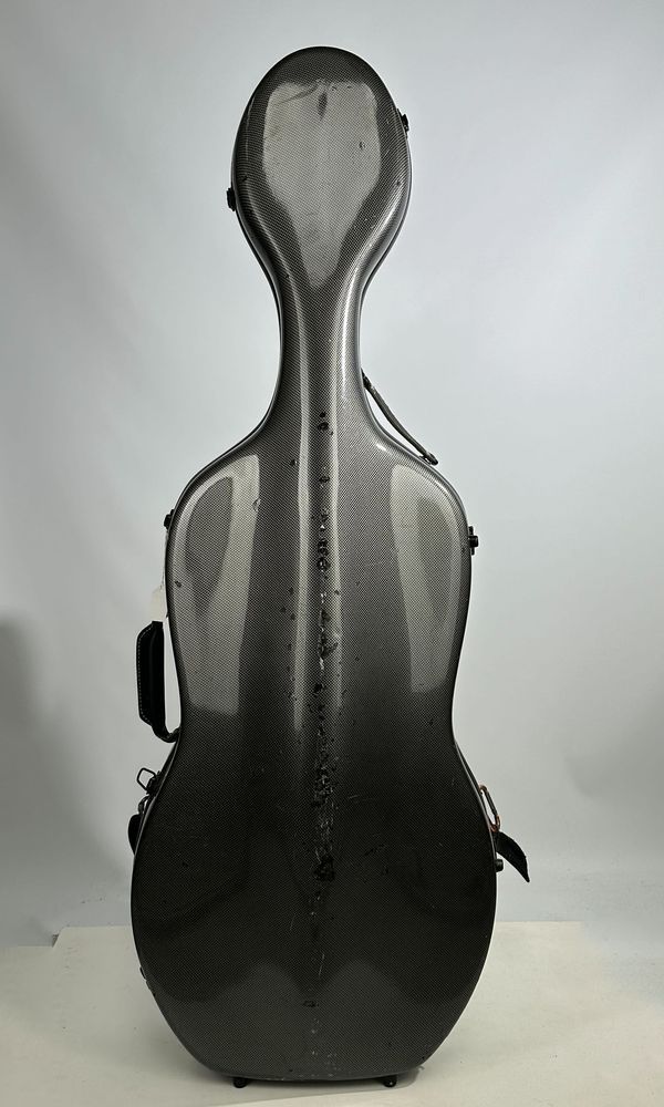 A cello case, unbranded