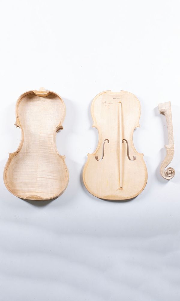 An unfinished violin