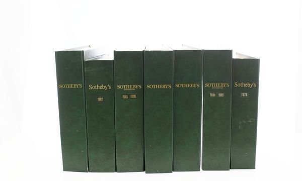 A Bundle of Sotheby's Catalogues