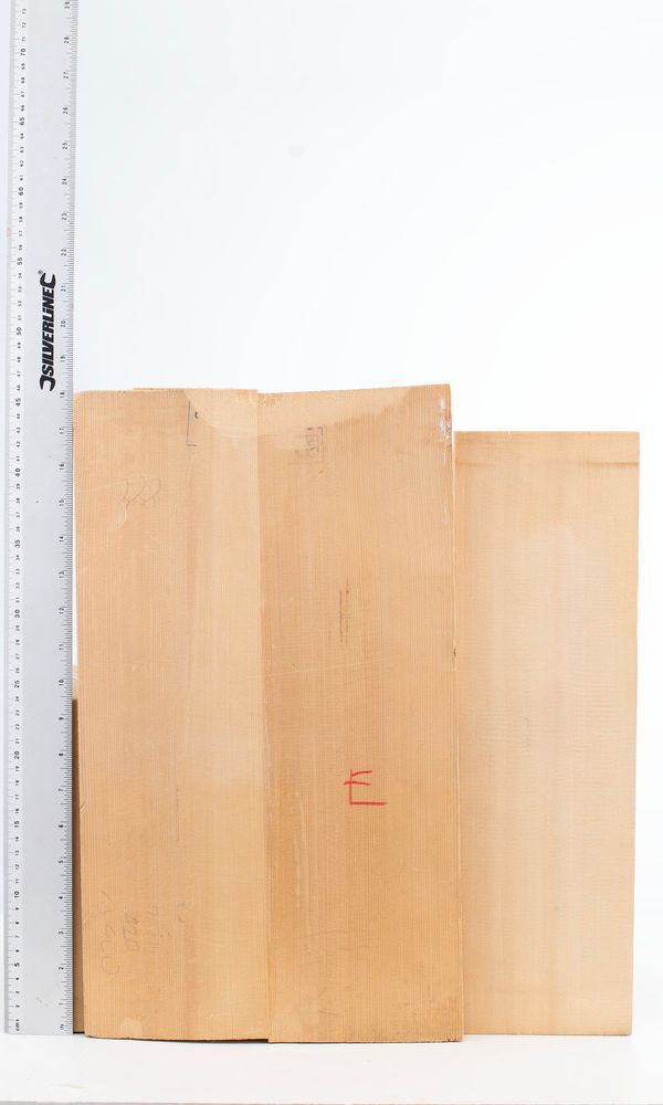 Two violin fronts (one pre-joined), spruce