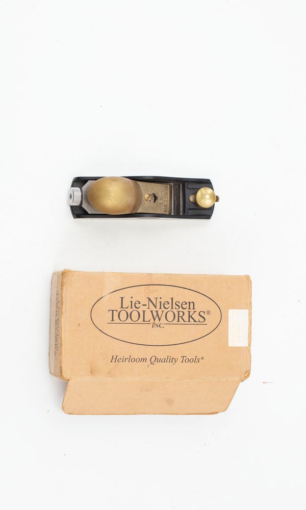 A block plane, branded Lie-Nielsen