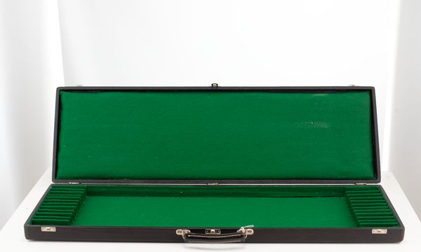 A twelve-slot bow case
