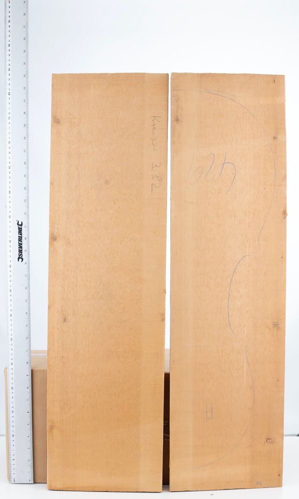 One cello front, spruce