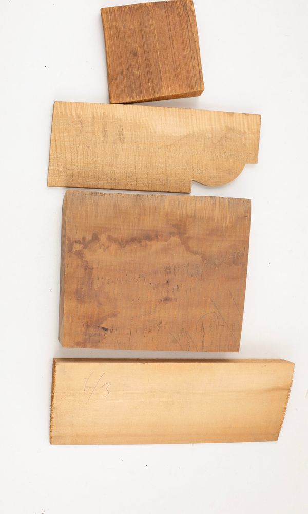 An assortment of wood