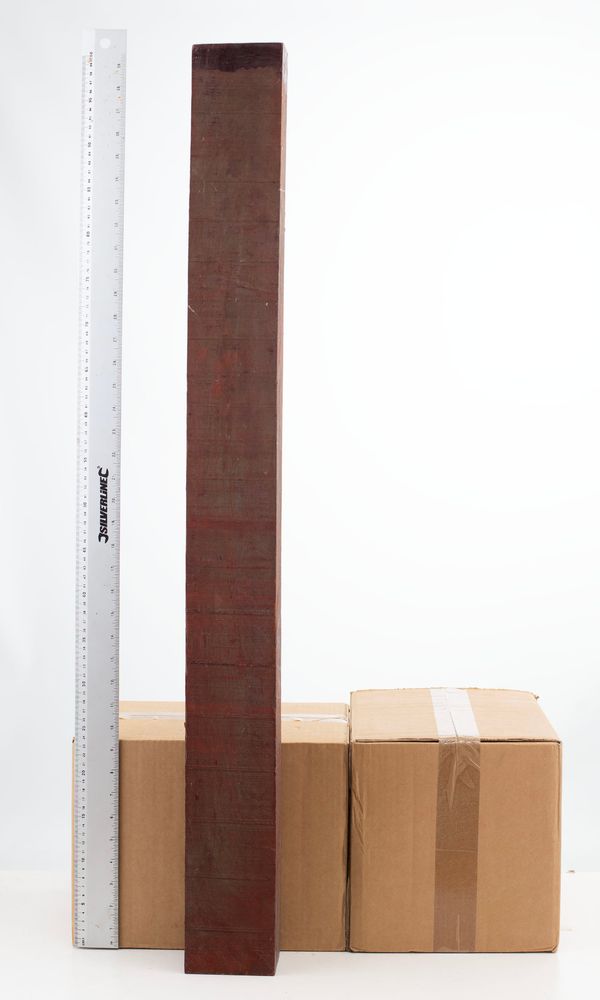 A large block of wood, pernambuco