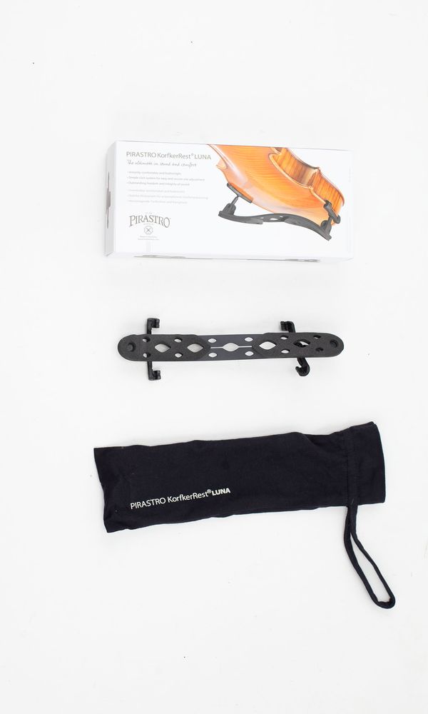 One violin shoulder rests, branded Pirastro