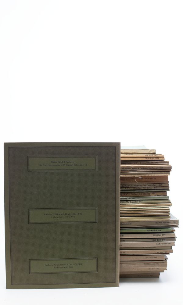 A Bundle of Sotheby's Catalogues
