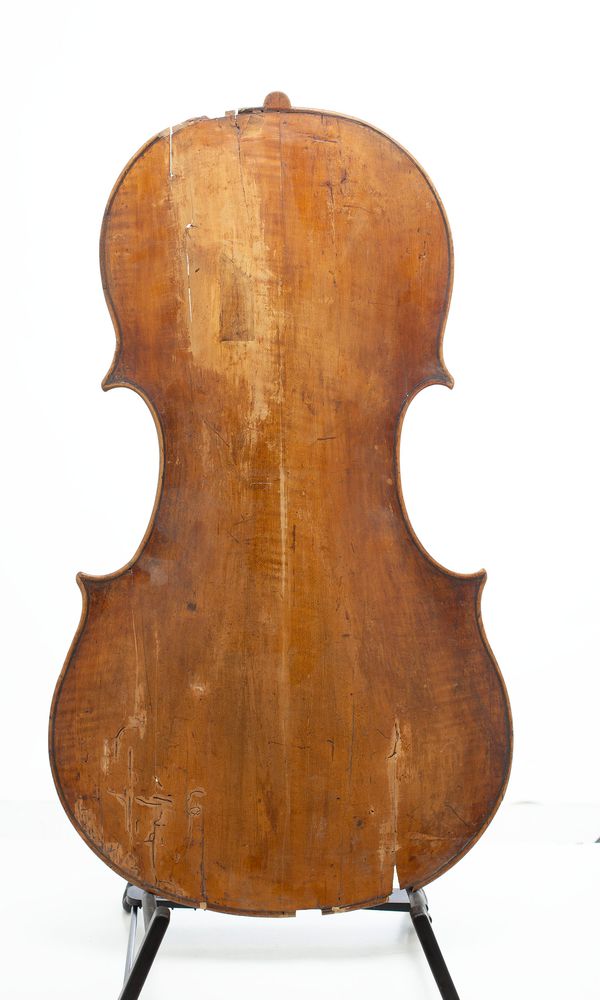 A restoration project - front, back and ribs of a cello - Photo 2
