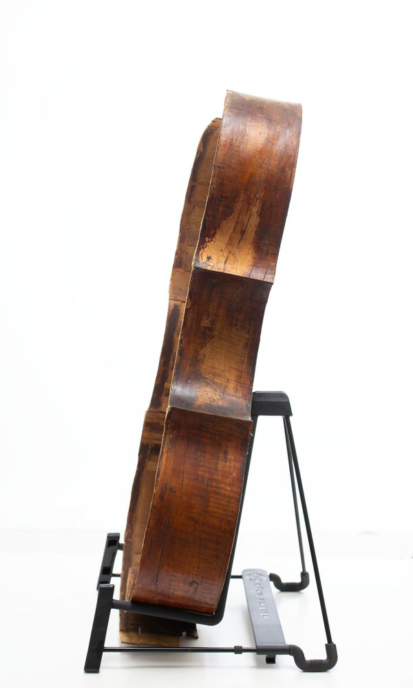 A restoration project - front, back and ribs of a cello - Photo 6
