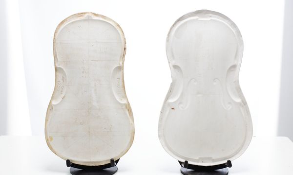 Six Del Gesù violin plaster casts - Photo 2
