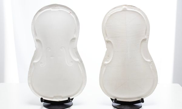 Six Del Gesù violin plaster casts - Photo 3