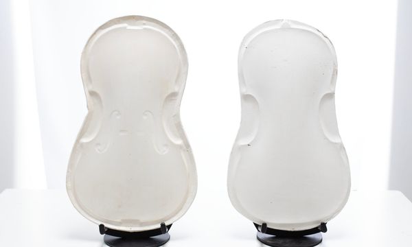 Six Del Gesù violin plaster casts - Photo 3