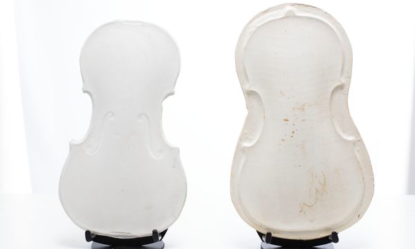 Six Del Gesù violin plaster casts - Photo 3