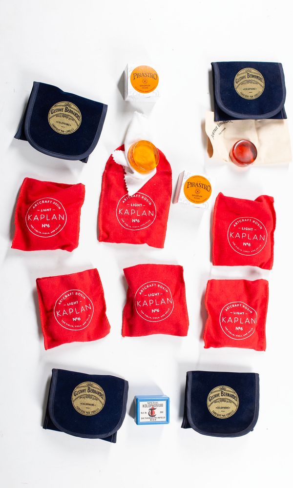 A bundle of thirteen rosins