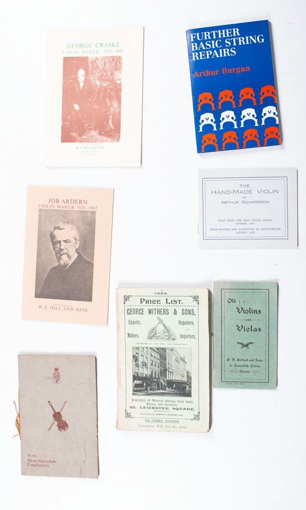 A bundle of catalogues and pamphlets