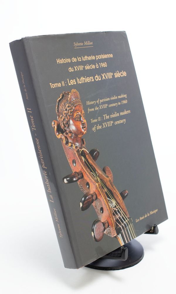 Histoire de la lutherie parisienne (History of Parisian Violin Making from the 18th Century to 1960)