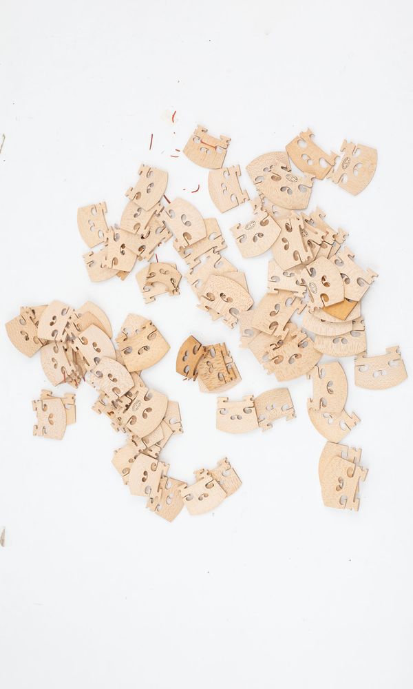 A small quantity of bridges, varying sizes