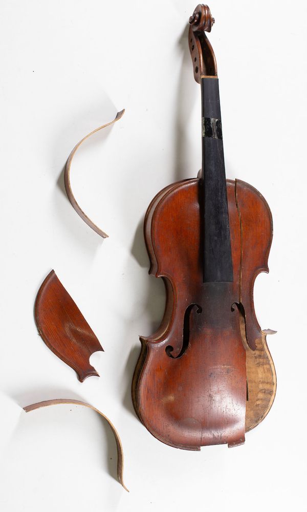A violin, unlabelled
