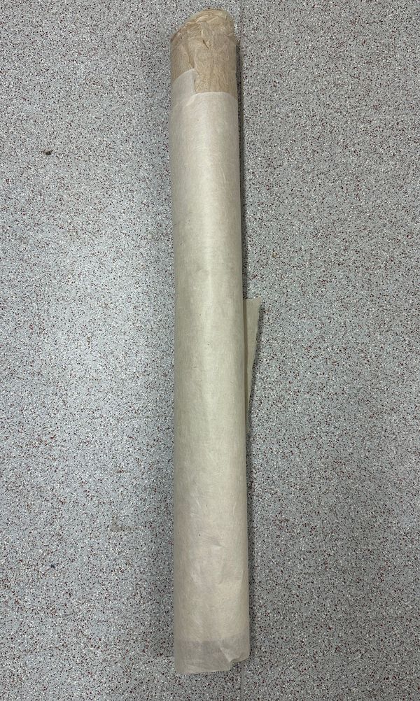 A part roll of Japanese paper