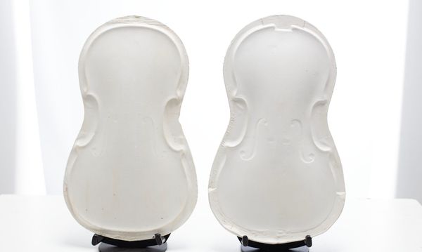 Six violin plaster casts - Photo 2