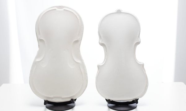 Six violin plaster casts - Photo 3