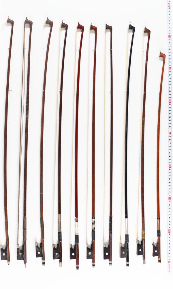 A bundle of twenty bows, varying sizes