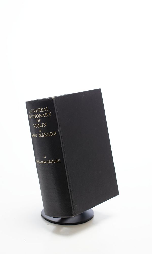 Universal Dictionary of Violin & Bow Makers