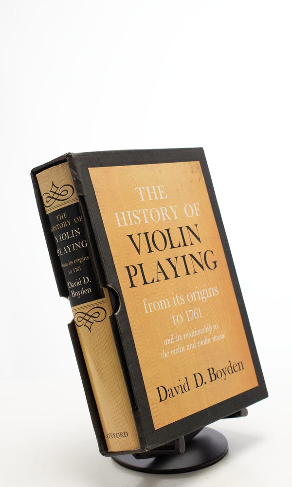The History of Violin Playing from its Origins to 1761