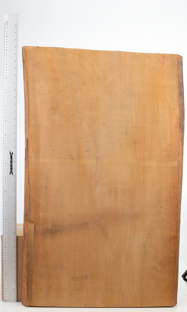 A cello back, sycamore