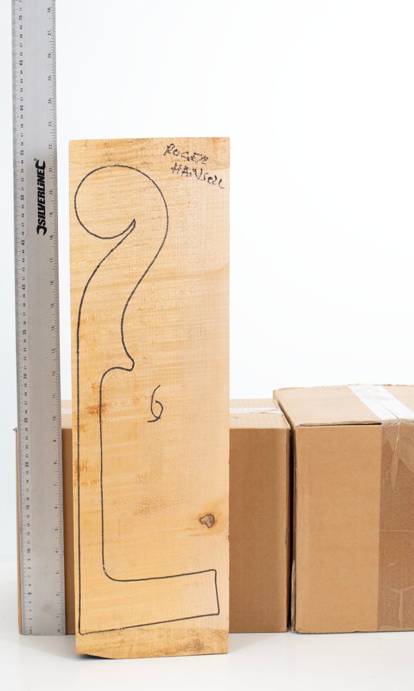 A cello neck block