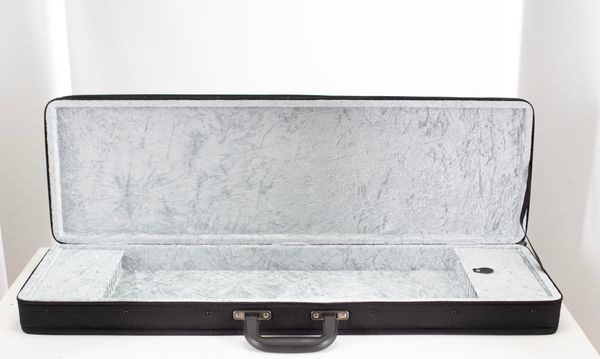 A twelve-slot violin bow case, unbranded