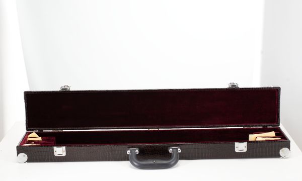 Three bow cases