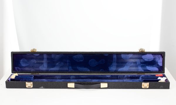 Three bow cases