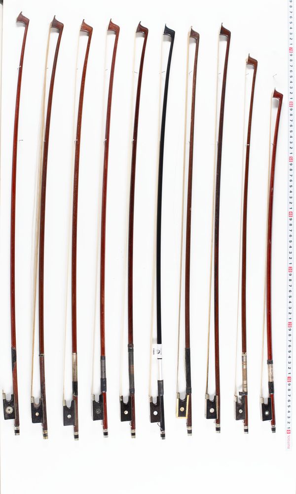 A bundle of twenty bows, varying sizes