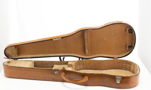 A violin case, unbranded