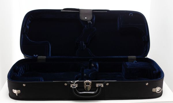 A four-pack violin case, unbranded