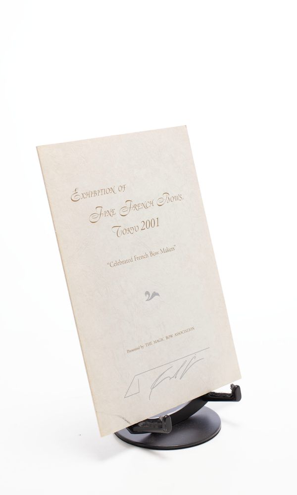 Exhibition of Fine French Bows, Tokyo 2001 - Celebrated French Bow Makers