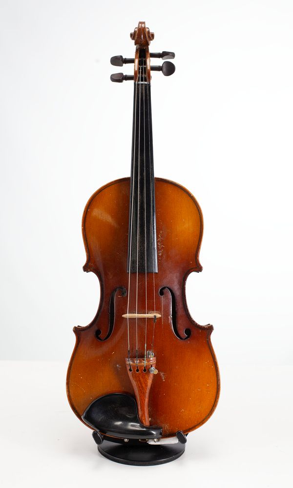 Four violins, varying sizes