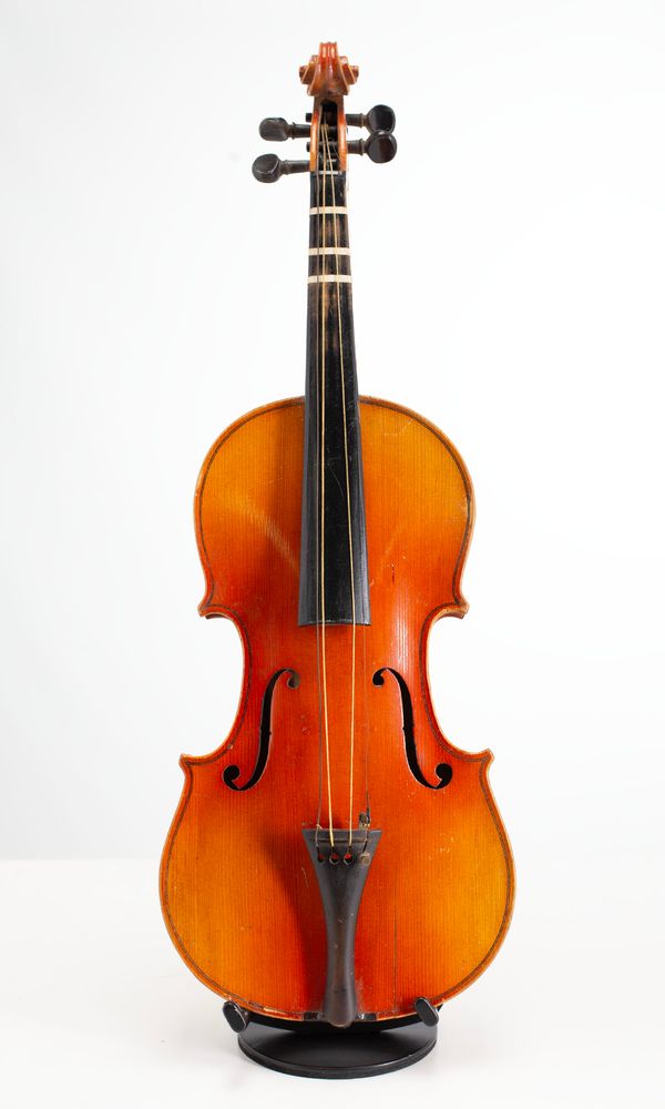 Four violins, varying sizes