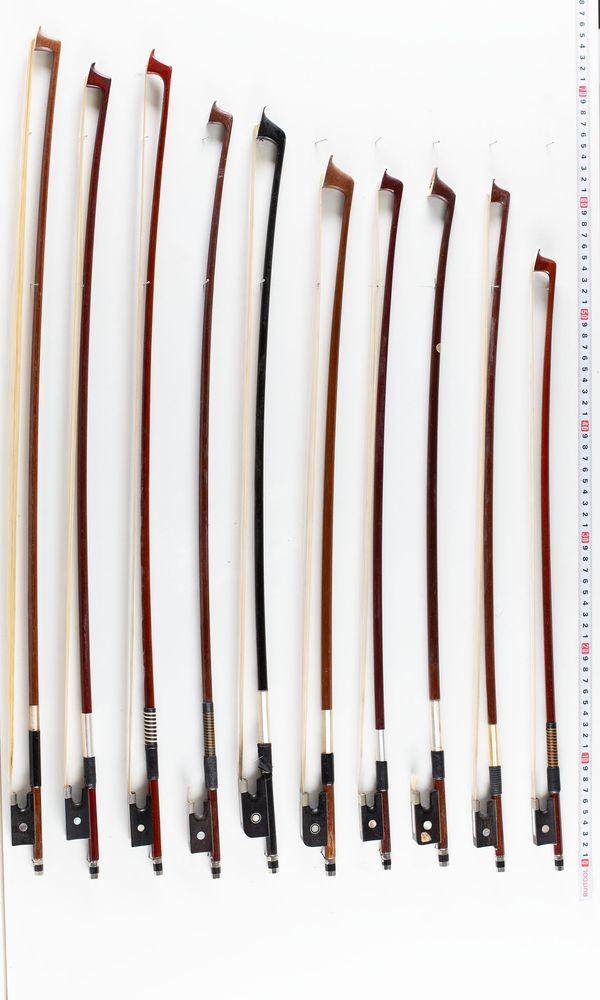 A bundle of twenty-nine bows, varying sizes