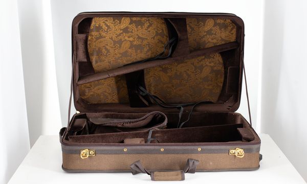A four-pack violin case, unbranded